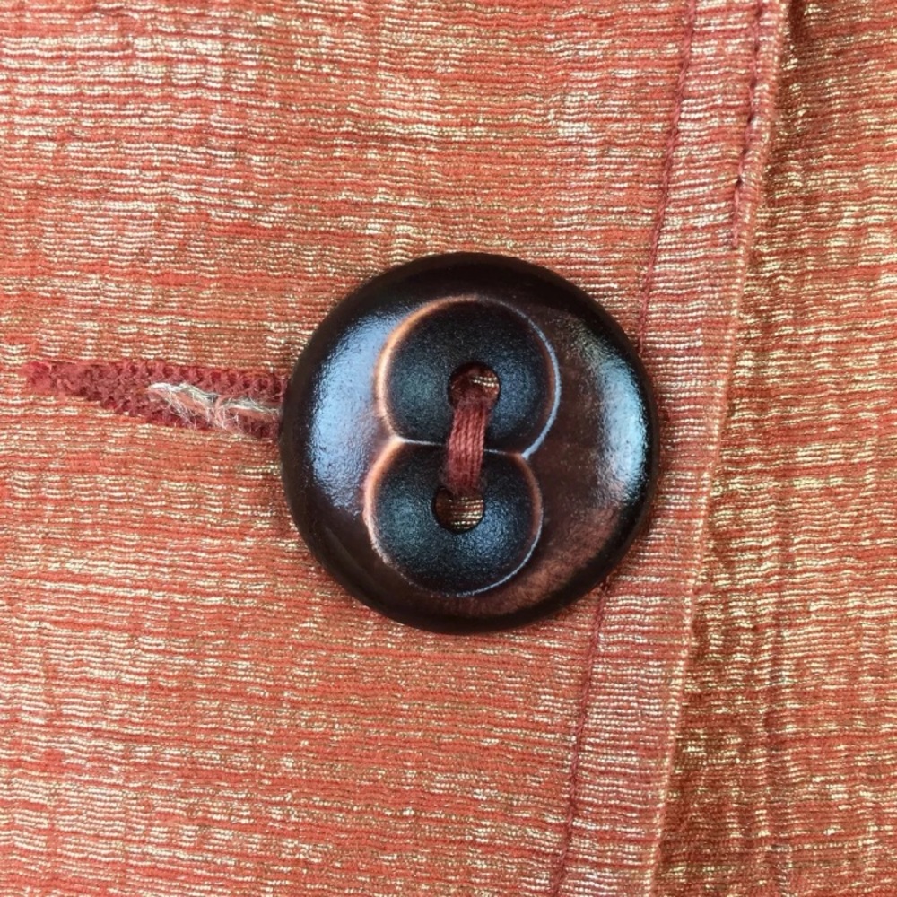 Cache Linen Metallic Linen Blazer Jacket - image 4